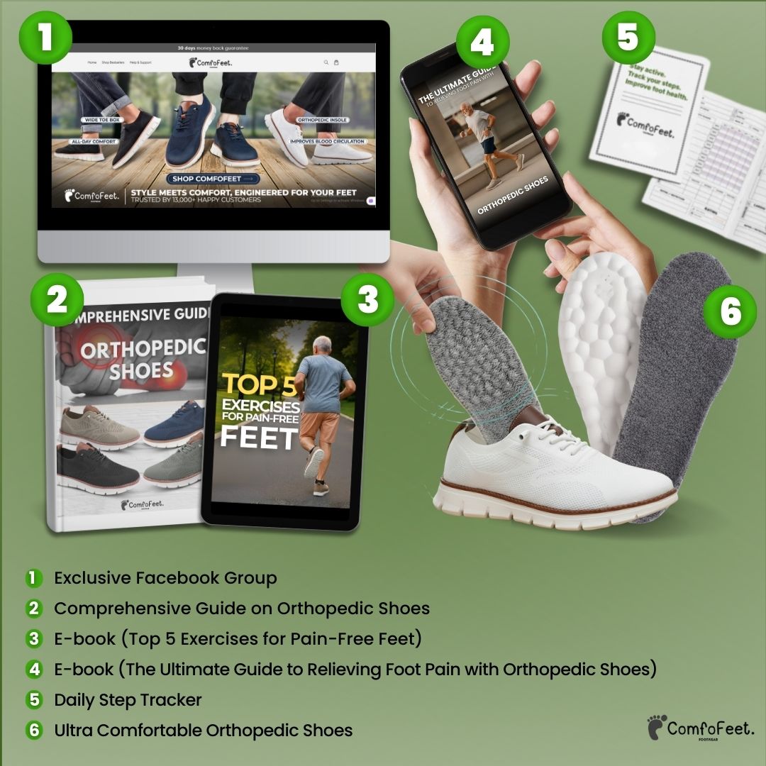 Winter Comfort Insoles – Ergonomic, Warm & Pressure-Relieving