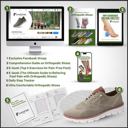 Lady Comfy - Healthy and Supportive Walking Shoes