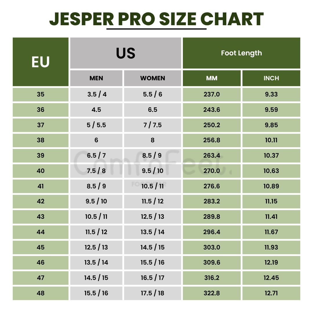 Jesper Pro -  Non-slip & Water-Resistant Winter Wide Toe  Box Shoe (Unisex)