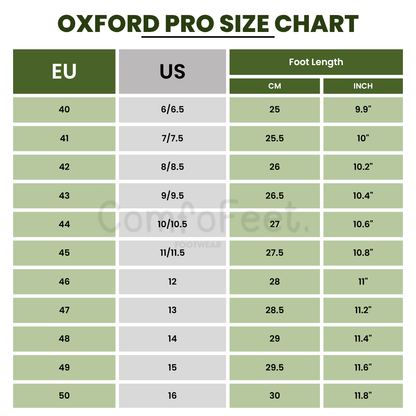 Oxford Pro - All-Day Comfort & Pain-Free Winter Shoes